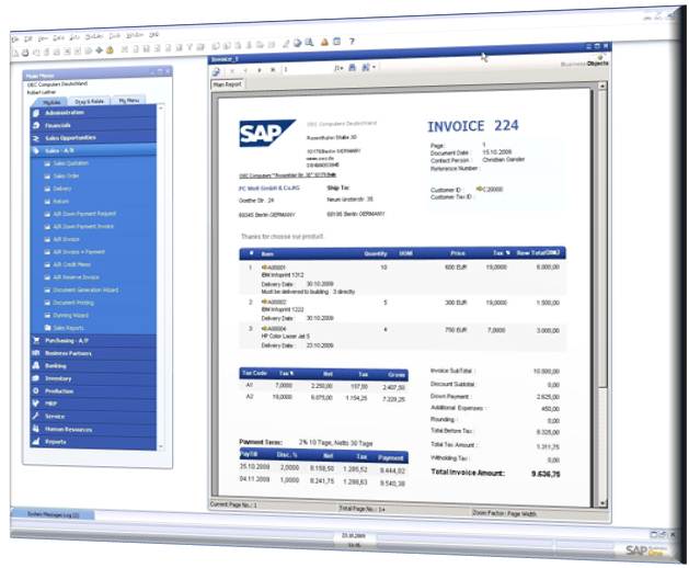 SAP Business One – ERP for Small and Midsized Businesses